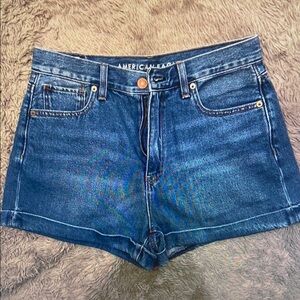 American Eagle Outfitters Women's Blue Denim Shorts